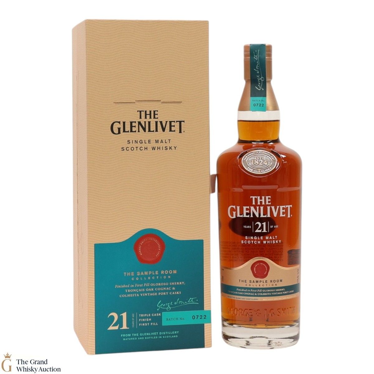 Glenlivet - 21 Year Old - Triple Cask Finish - The Sample Room Collection (75cl)