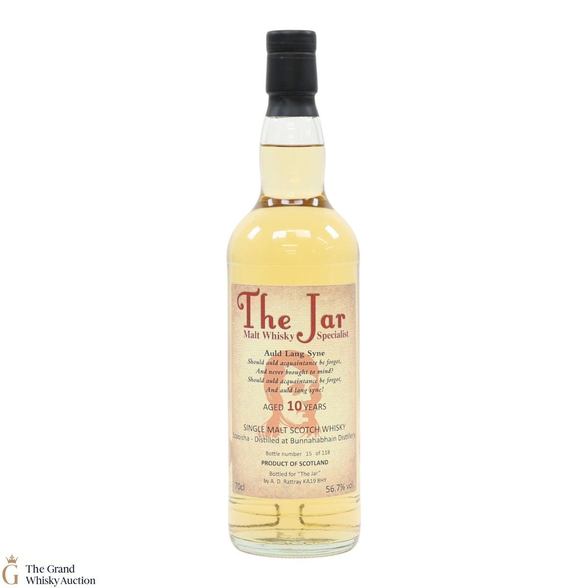 Bunnahabhain - 10 Year Old - Auld Lang Syne - The Jar