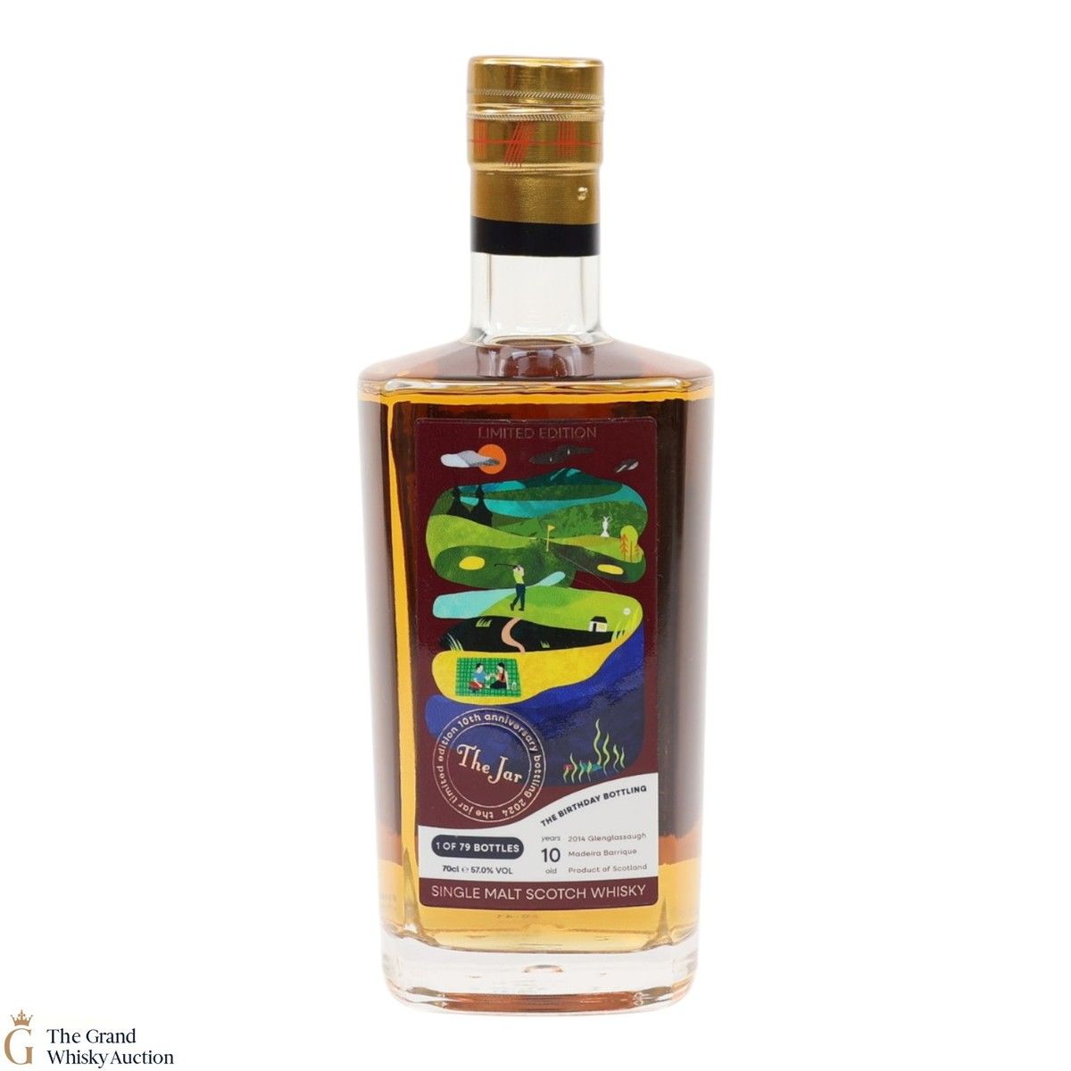 Glenglassaugh - 10 Year Old 2014 - The Jar Birthday Bottling
