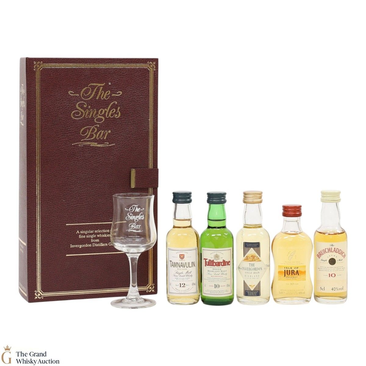 Bruichladdich - The Singles Bar Miniature Set (5 x 5cl)