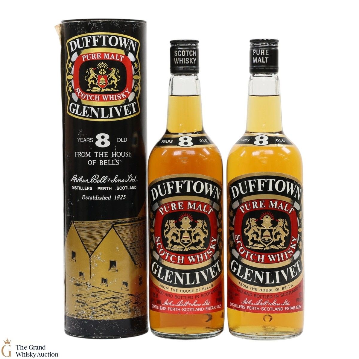 Dufftown - 8 Year Old - Pure Malt (1x75cl & 1x75.7cl)
