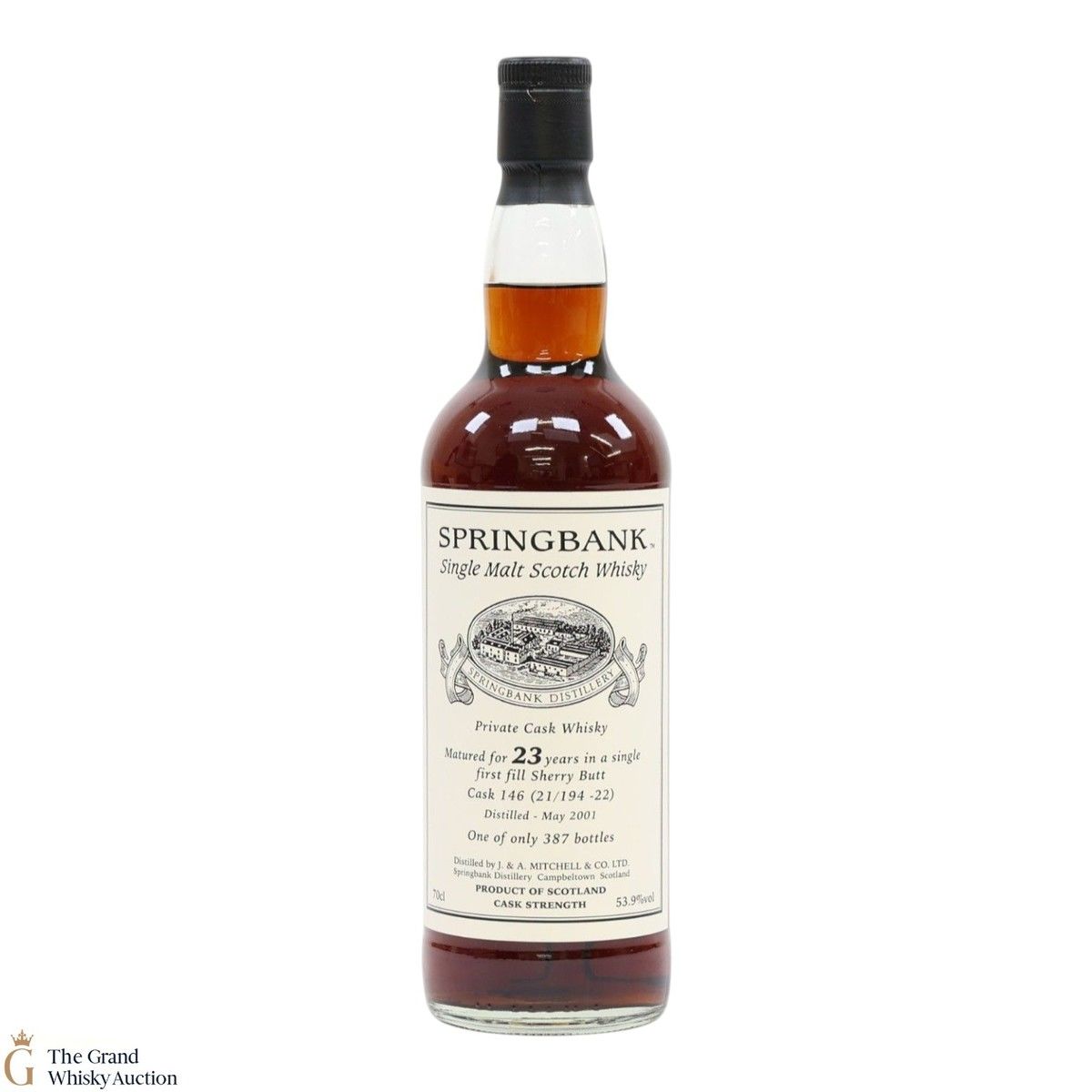 Springbank - 23 Year Old 2001 - Single Sherry Cask #146 - Private Bottling