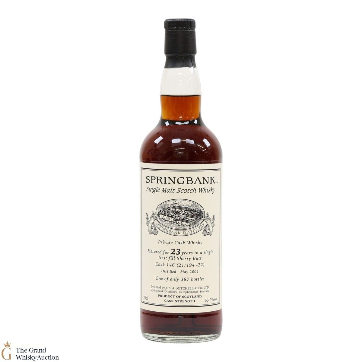 Springbank - 23 Year Old 2001 - Single Sherry Cask #146 - Private Bottling
