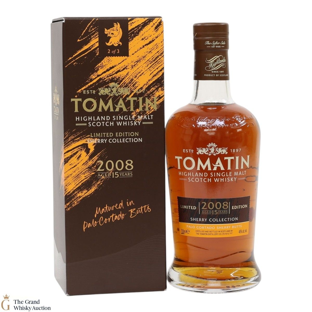 Tomatin - 15 Year Old 2008 - Sherry Collection - Palo Cortado Edition