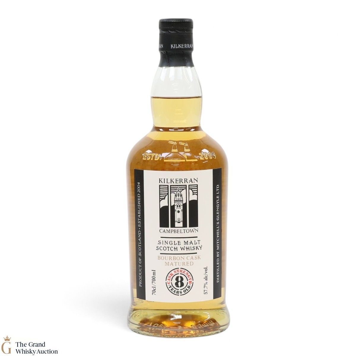 Kilkerran - 8 Year Old - Bourbon Cask Matured - Cask Strength 57.7%