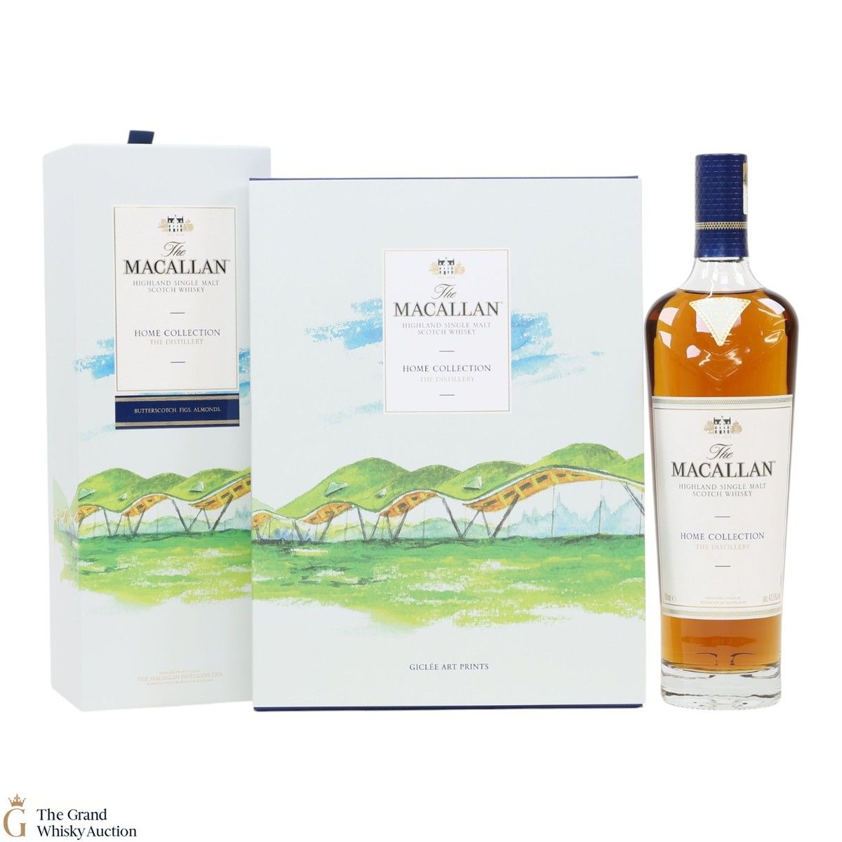 Macallan - Home Collection - The Distillery (1x70cl) & Giclee Art Prints