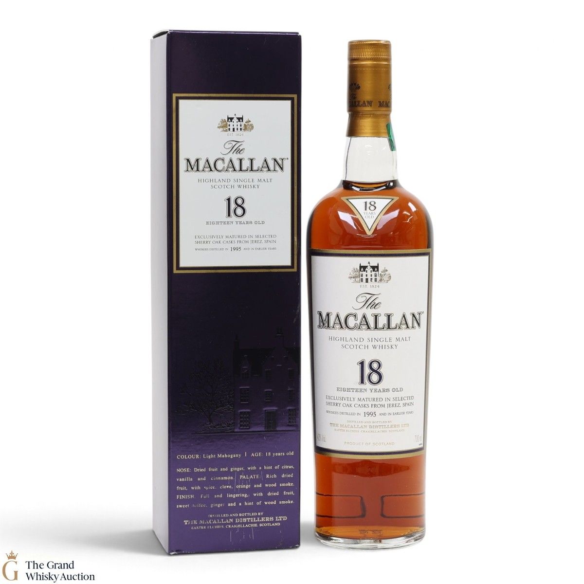 Macallan - 18 Year Old - Sherry Oak (1995)