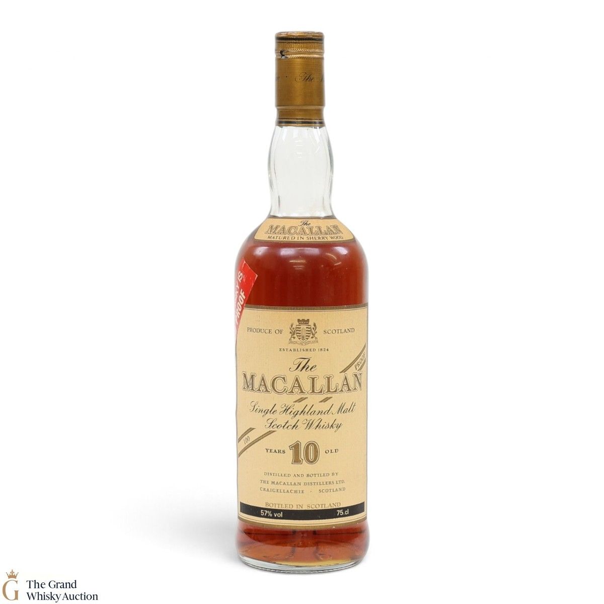 Macallan - 10 Year Old - 100 Proof 1980s (75cl)