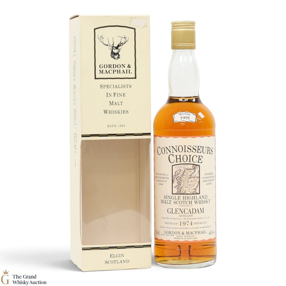 Glencadam - 1974 - G&M Connoisseurs Choice (75cl)