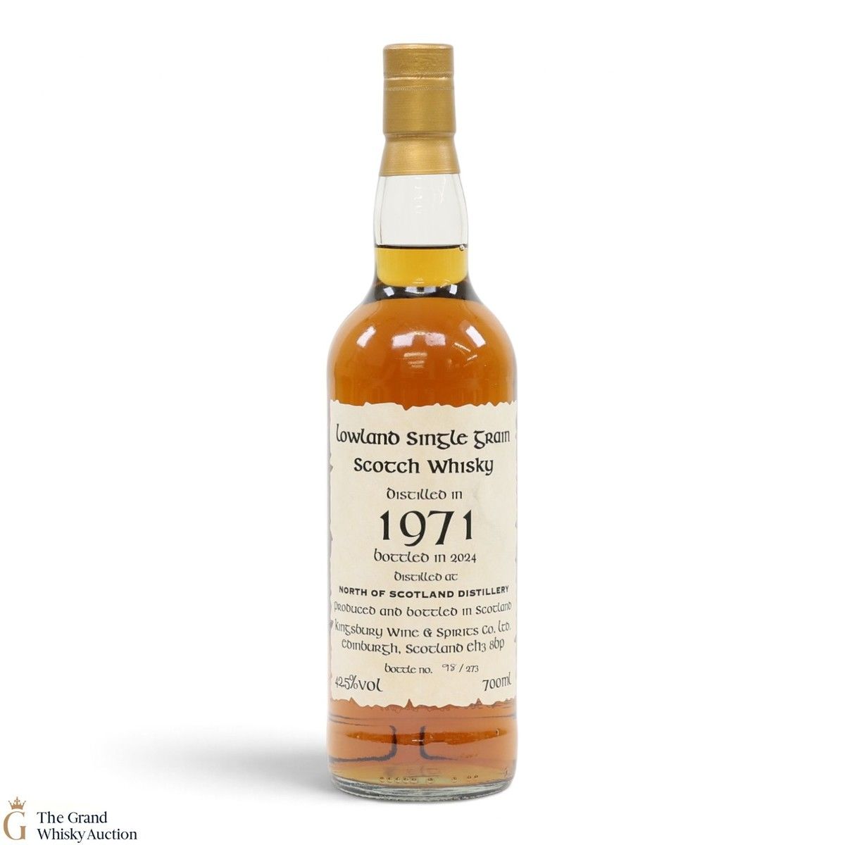 North of Scotland - 52 Year Old 1971 - Hogshead #4 - Kingsbury