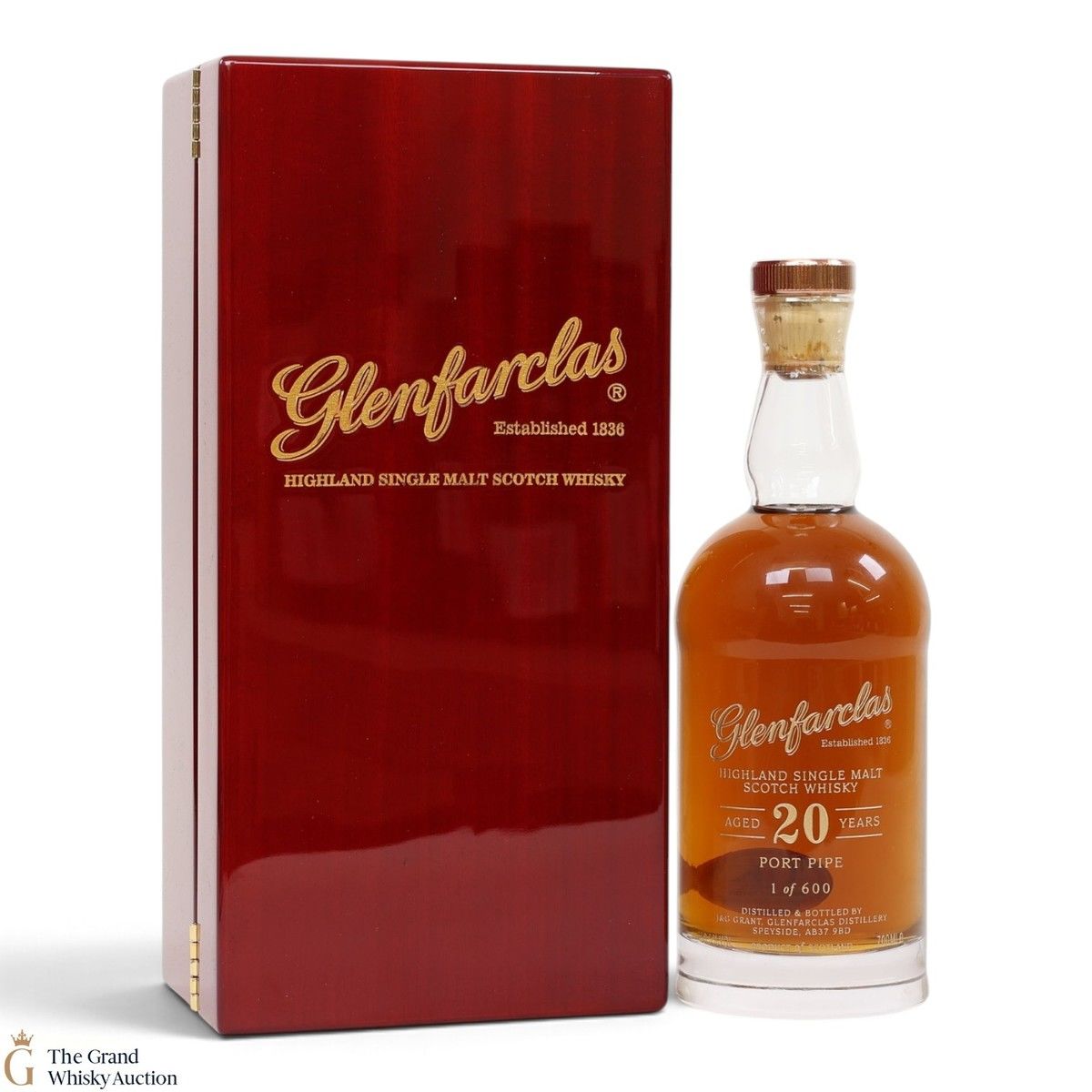 Glenfarclas - 20 Year Old - Port Pipe Decanter