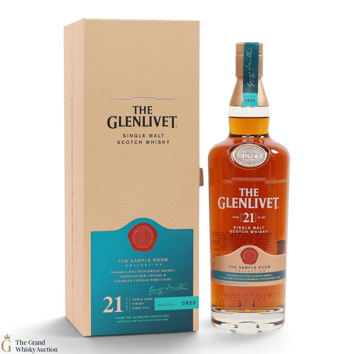 Glenlivet - 21 Year Old - Triple Cask Finish - The Sample Room Collection (75cl)