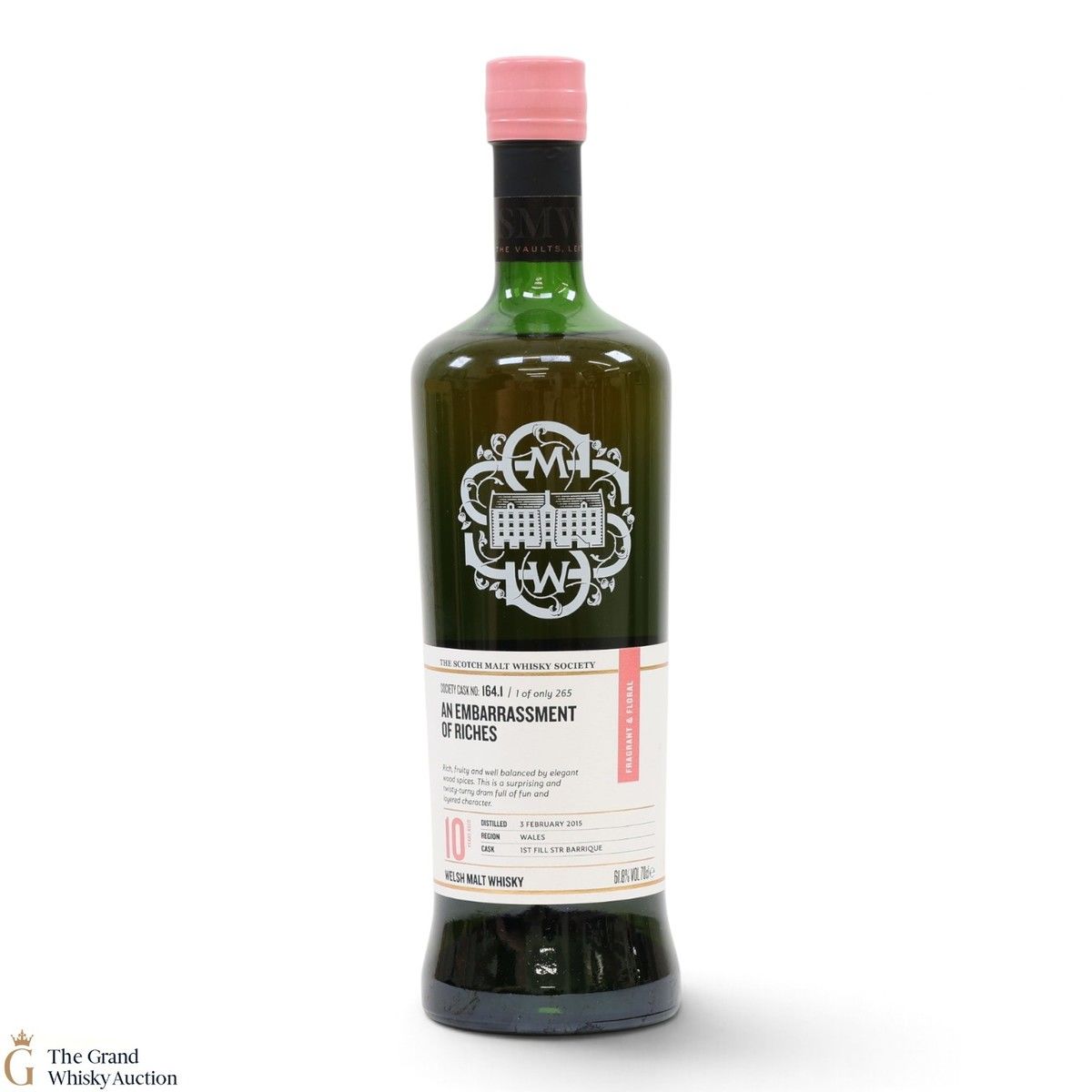 Penderyn - 10 Year Old 2015 - SMWS 164.1 - An Embarrassment Of Riches
