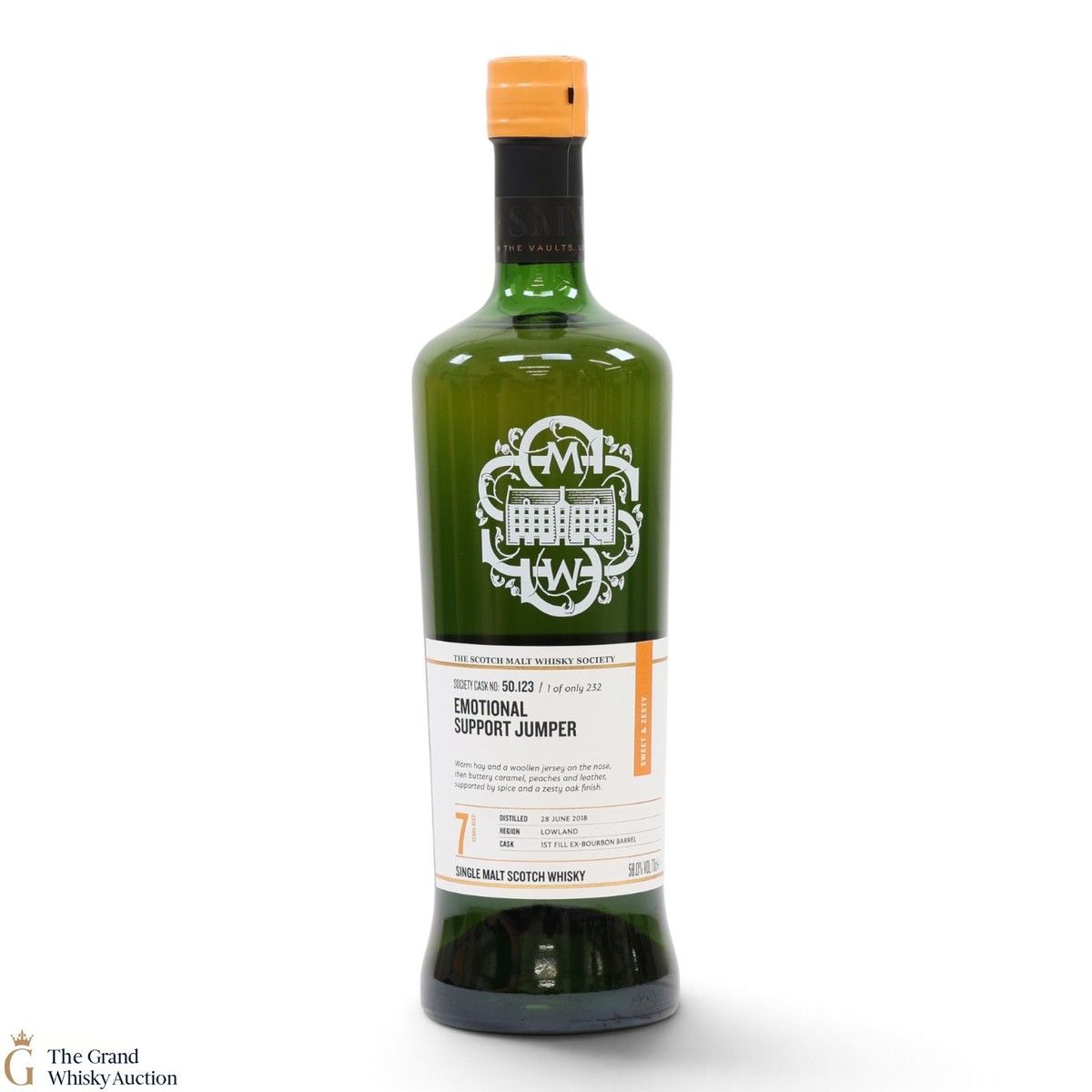 Bladnoch - 7 Year Old 2018 - SMWS 50.123 - Emotional Support Jumper