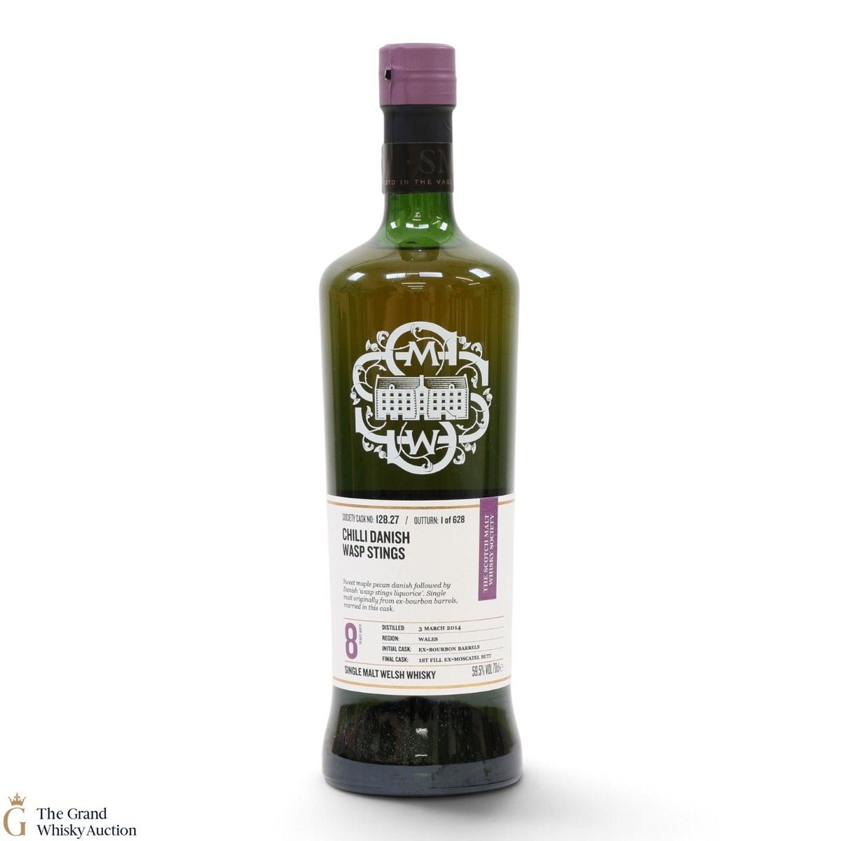 Penderyn - 8 Year Old 2014 - SMWS 128.27 - Chilli Danish Wasp Stings
