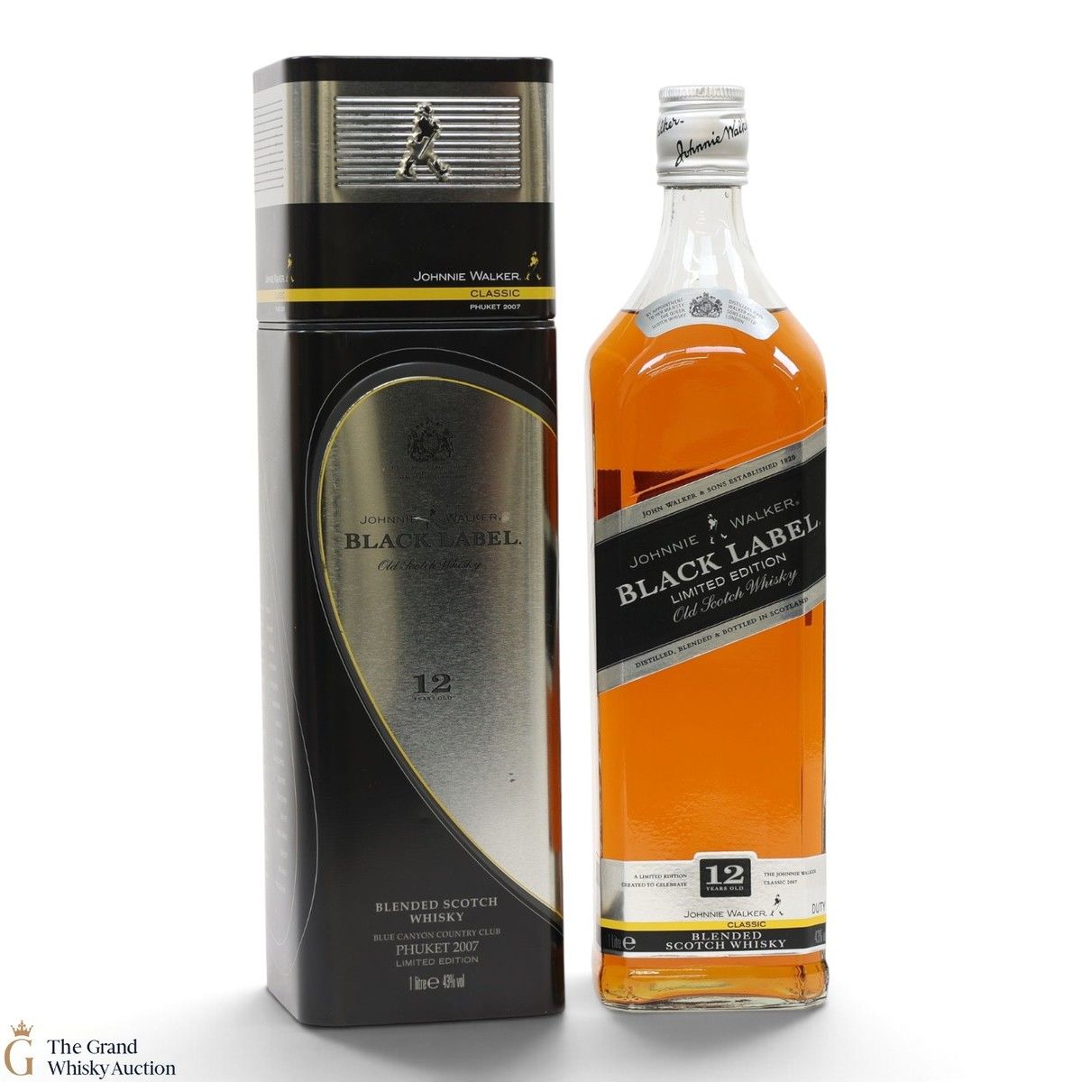 Johnnie Walker - Black Label - 12 Year Old - Limited Edition - Johnnie Walker Classic Phuket 2007 (1L)