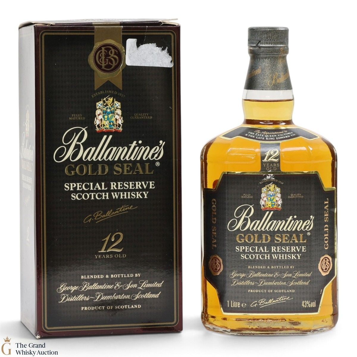 Ballantine's - 12 Year Old - Gold Seal 1L