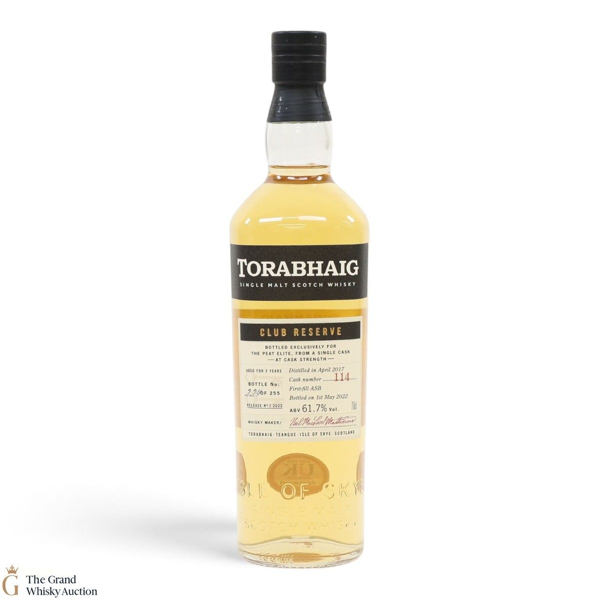 Torabhaig - 5 Year Old 2017 - Club Reserve - #114 - The Peat Elite