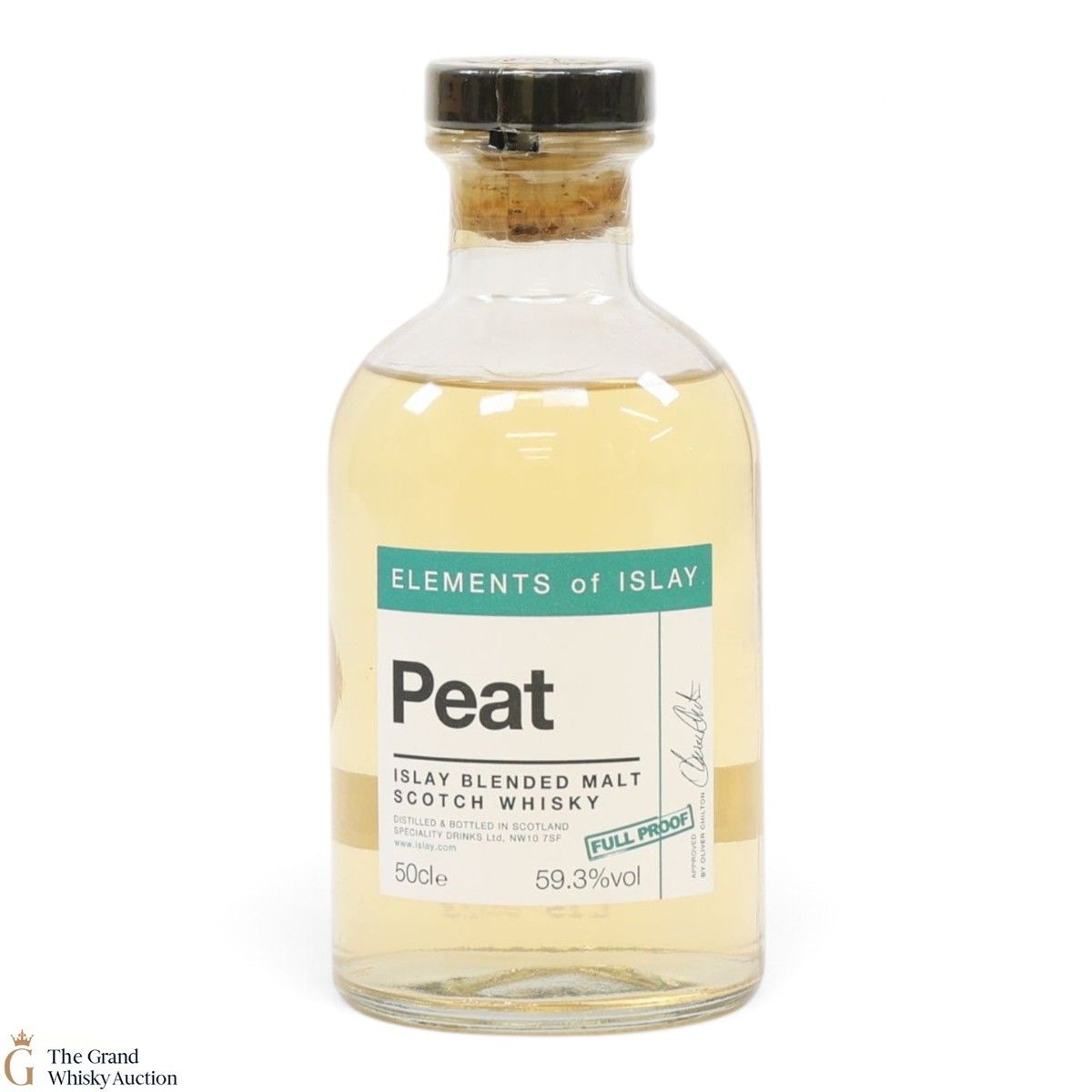 Elements of Islay - Peat - Full Proof 59.3% (50cl)
