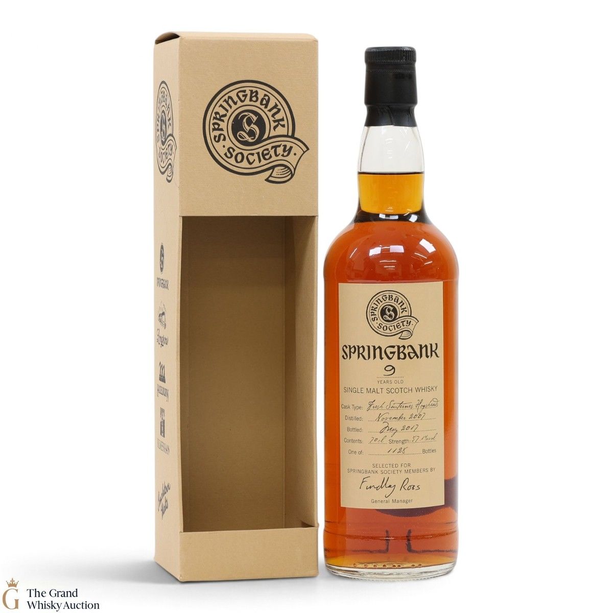 Springbank - 9 Year Old 2007 Fresh Sauternes Hogshead