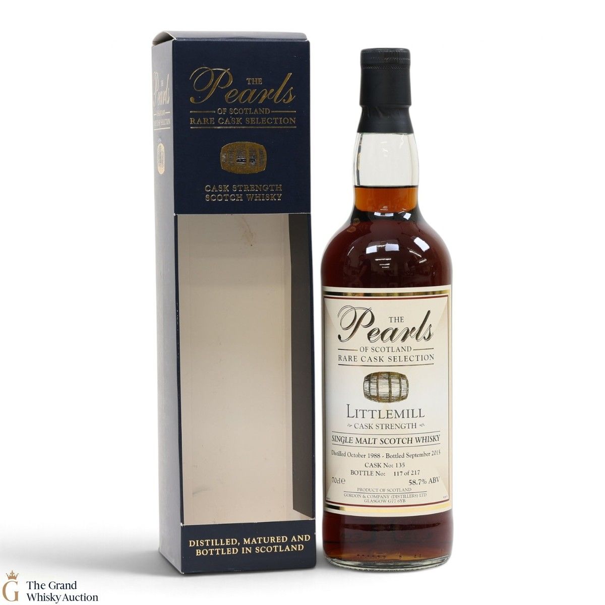 Littlemill - 26 Year Old 1988 - #135 - Pearls of Scotland Rare Cask Selection