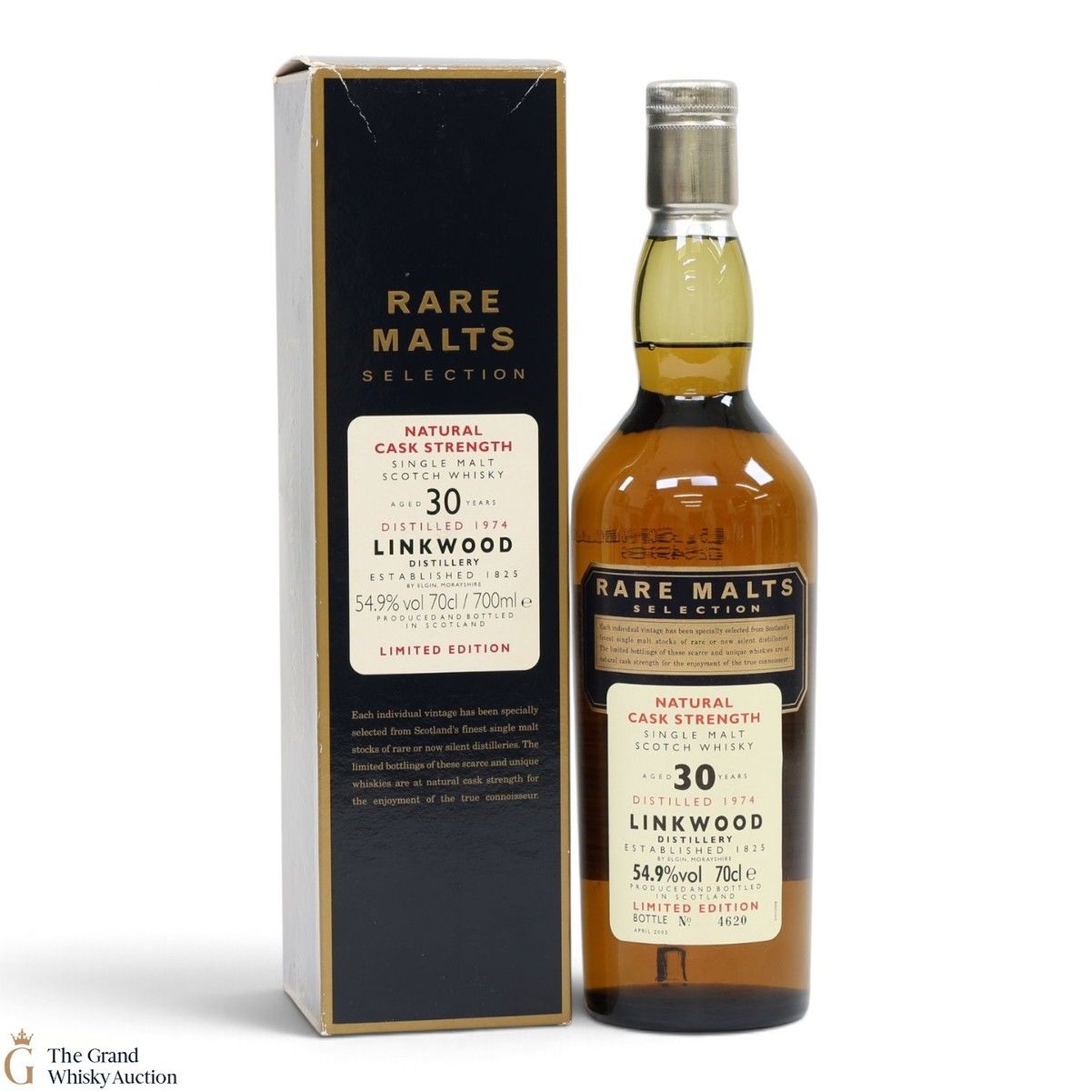 Linkwood - 30 Year Old 1974 - Rare Malts (54.9%)