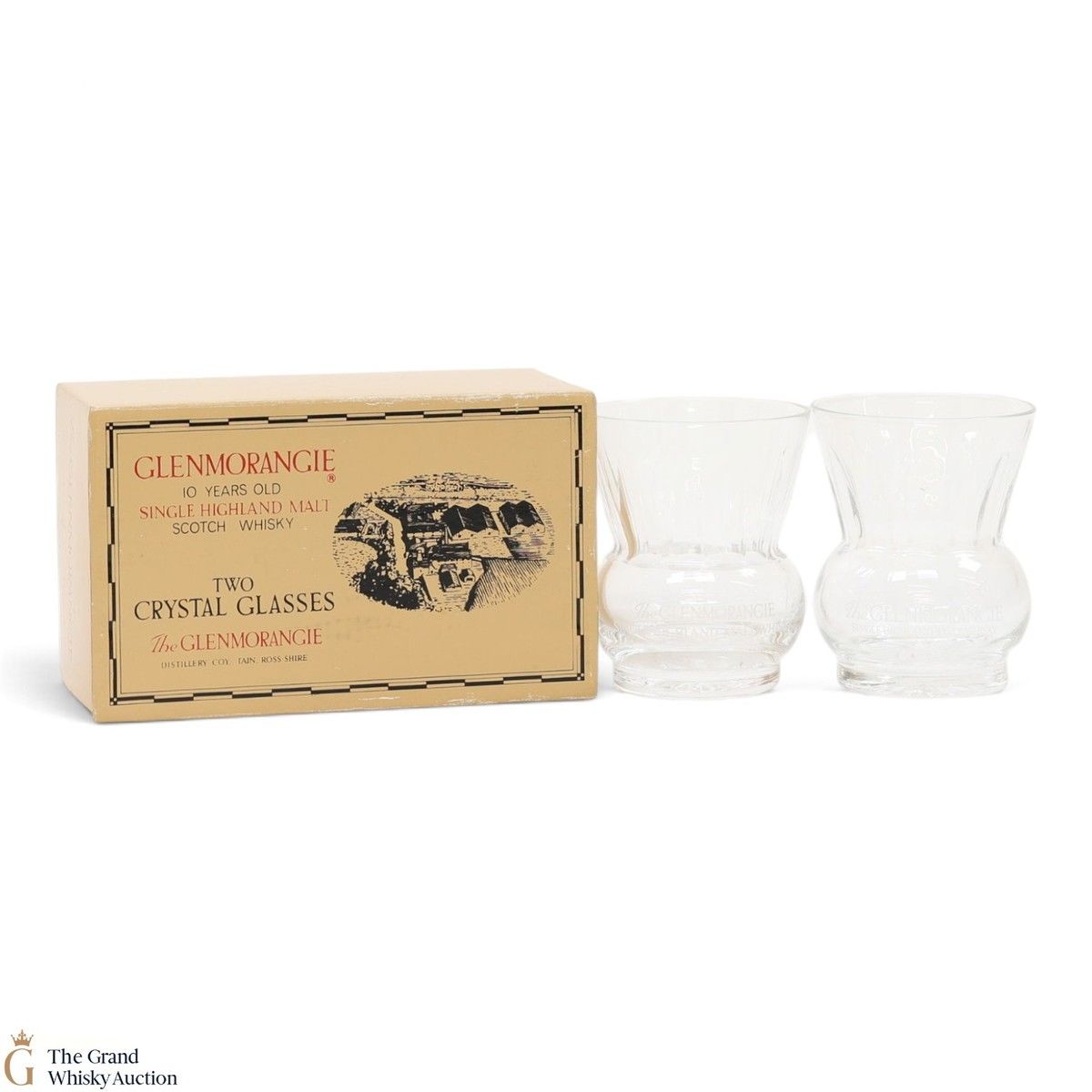 Glenmorangie - Two Crystal Glasses