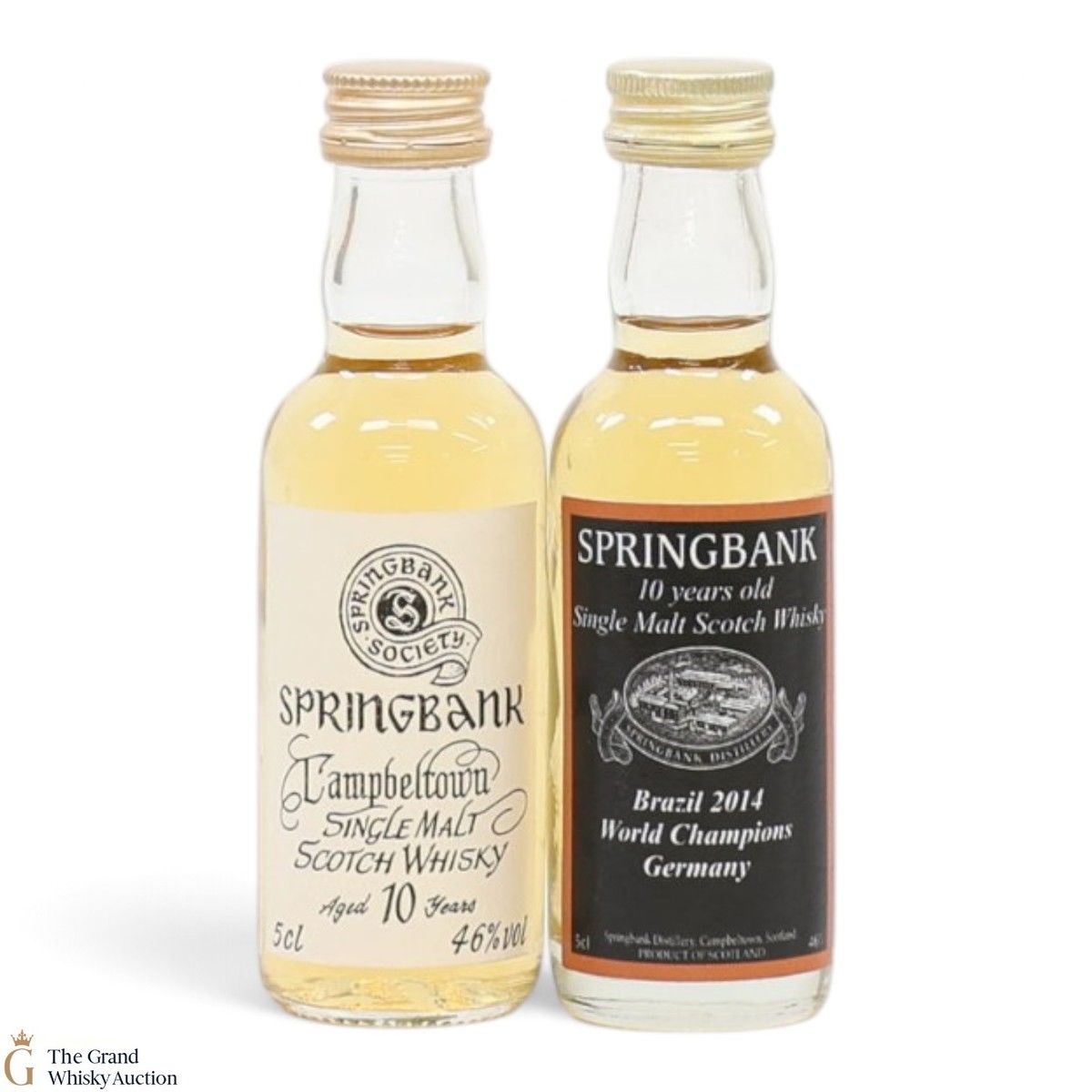 Springbank - 10 Year Old Springbank Society & Brazil 2014 World Champions Germany (2x5cl)