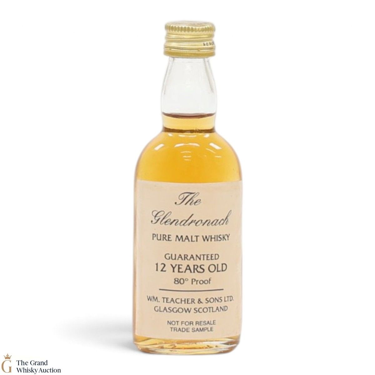 Glendronach - 12 Year Old - Pure Malt - Trade Sample (5cl)