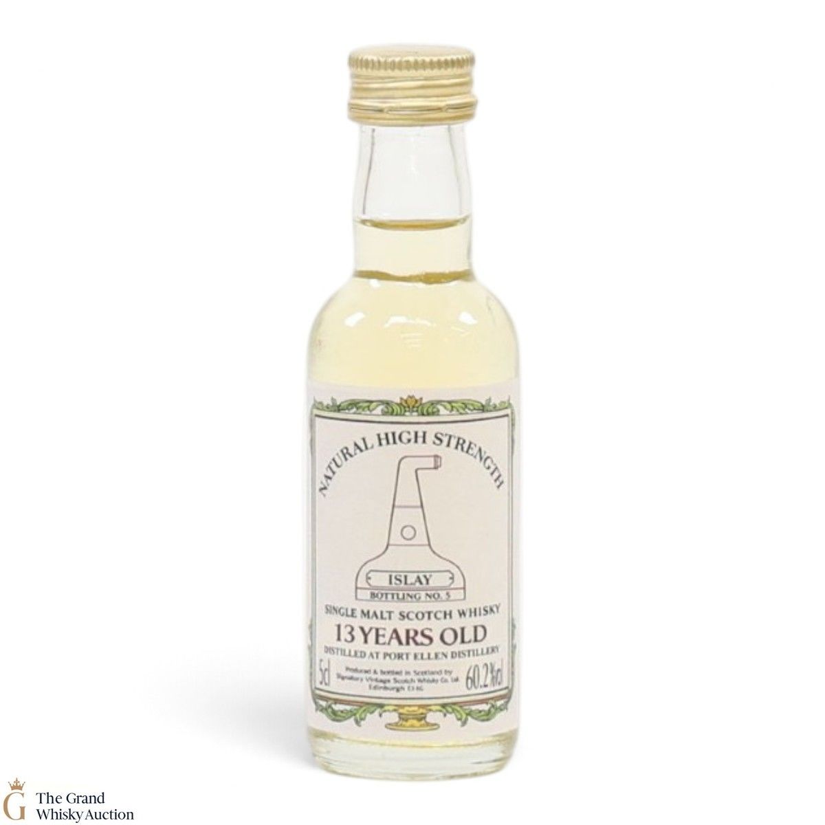 Port Ellen - 13 Year Old - Natural High Strength - Signatory Vintage (5cl)