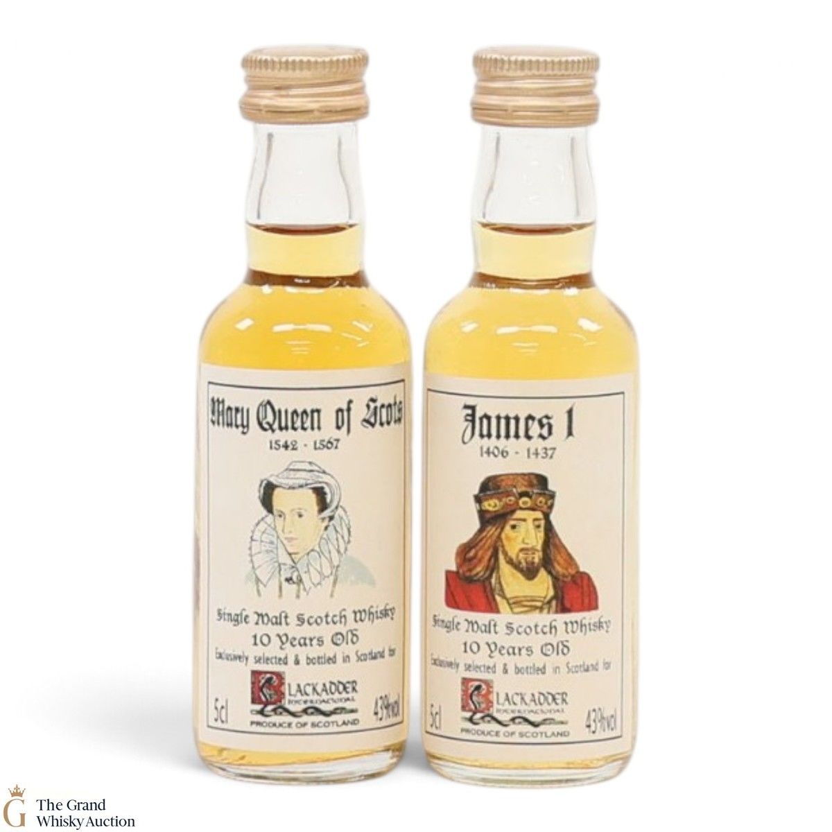 Blackadder - 10 Year Old - Mary Queen Of Scots & James I (2x5cl)