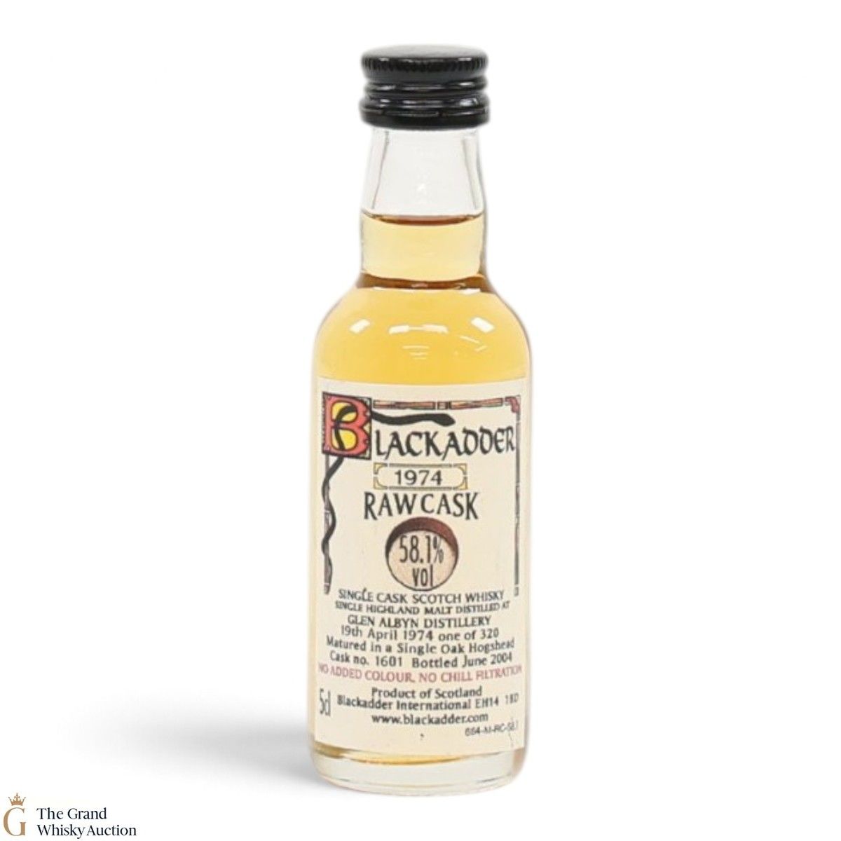 Glen Albyn - 1974 - Raw Cask - #1601 - Blackadder (5cl)