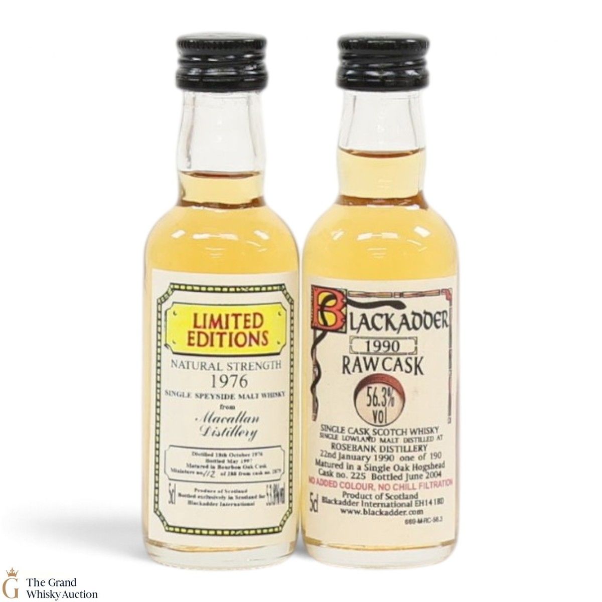 Blackadder - Macallan & Rosebank (2x5cl)