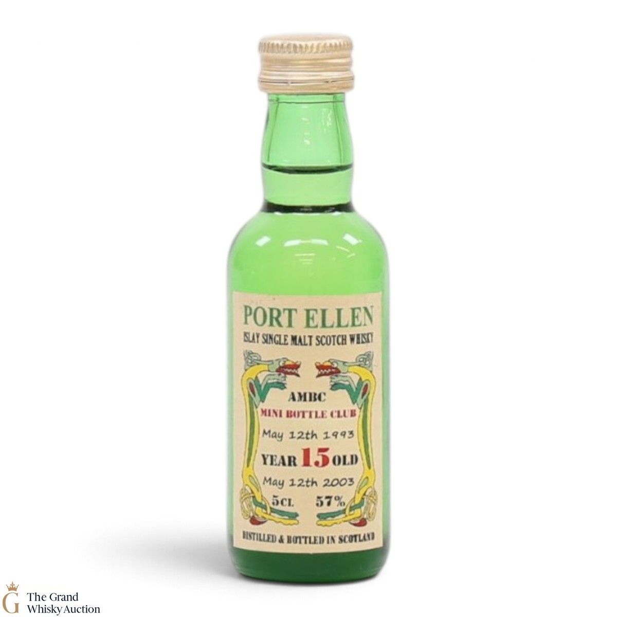 Port Ellen - 15 Year Old 1988 - AMBC Mini Bottle Club (5cl)