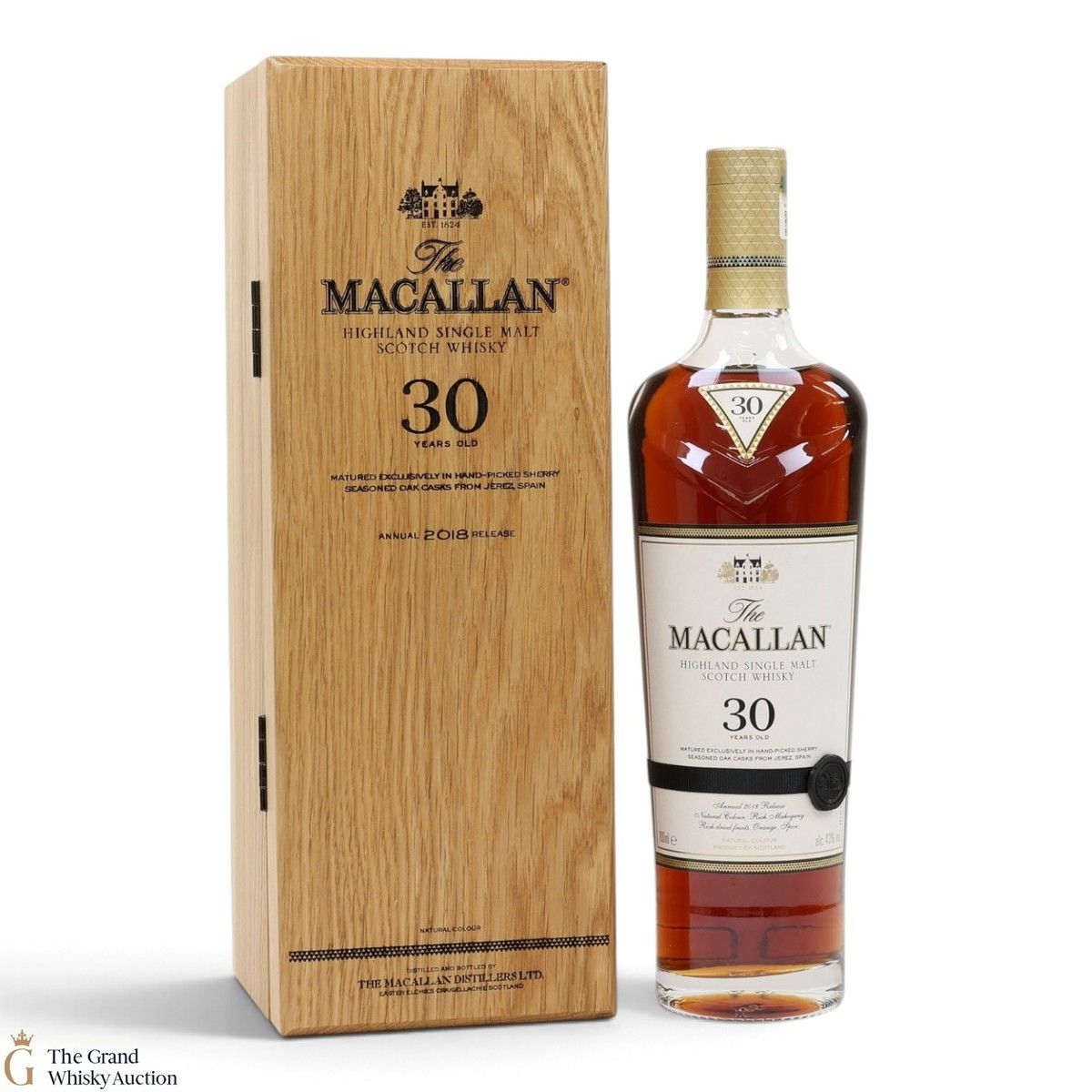 Macallan - 30 Year Old - Sherry Oak - 2018