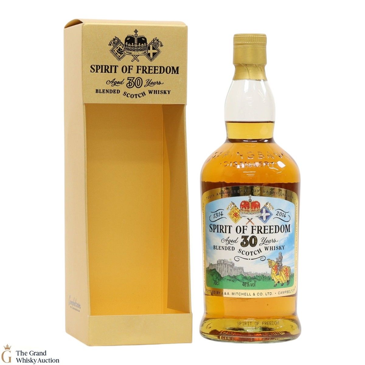 Campbeltown Loch - 30 Year Old Blended Whisky J&A Mitchell Spirit of Freedom