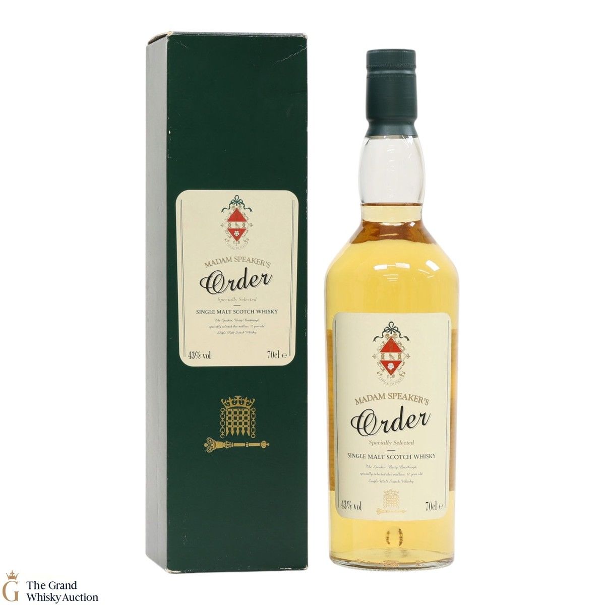 Glendullan - 12 Year Old Madam Speaker's Order