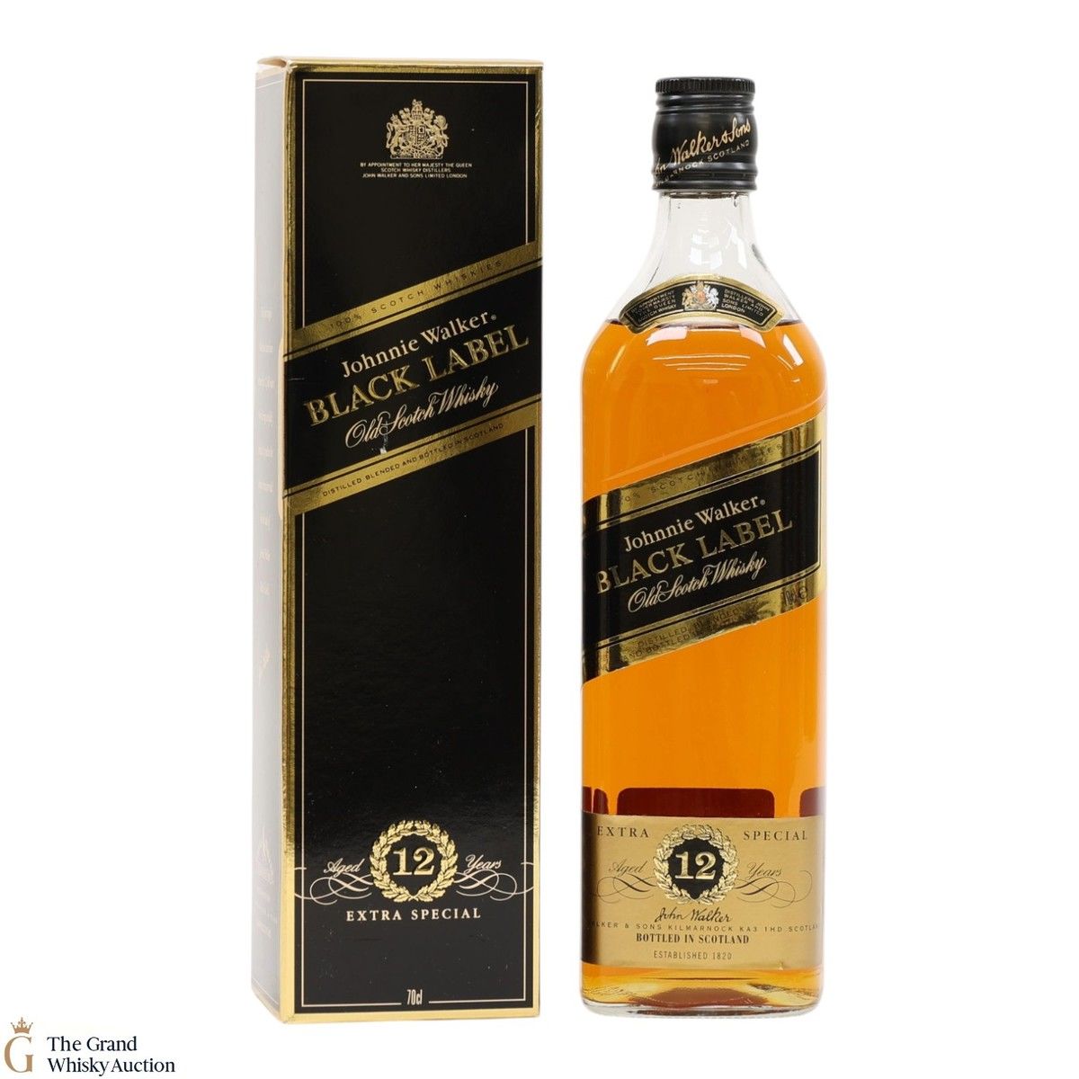 Johnnie Walker - 12 Year Old - Black Label - Extra Special
