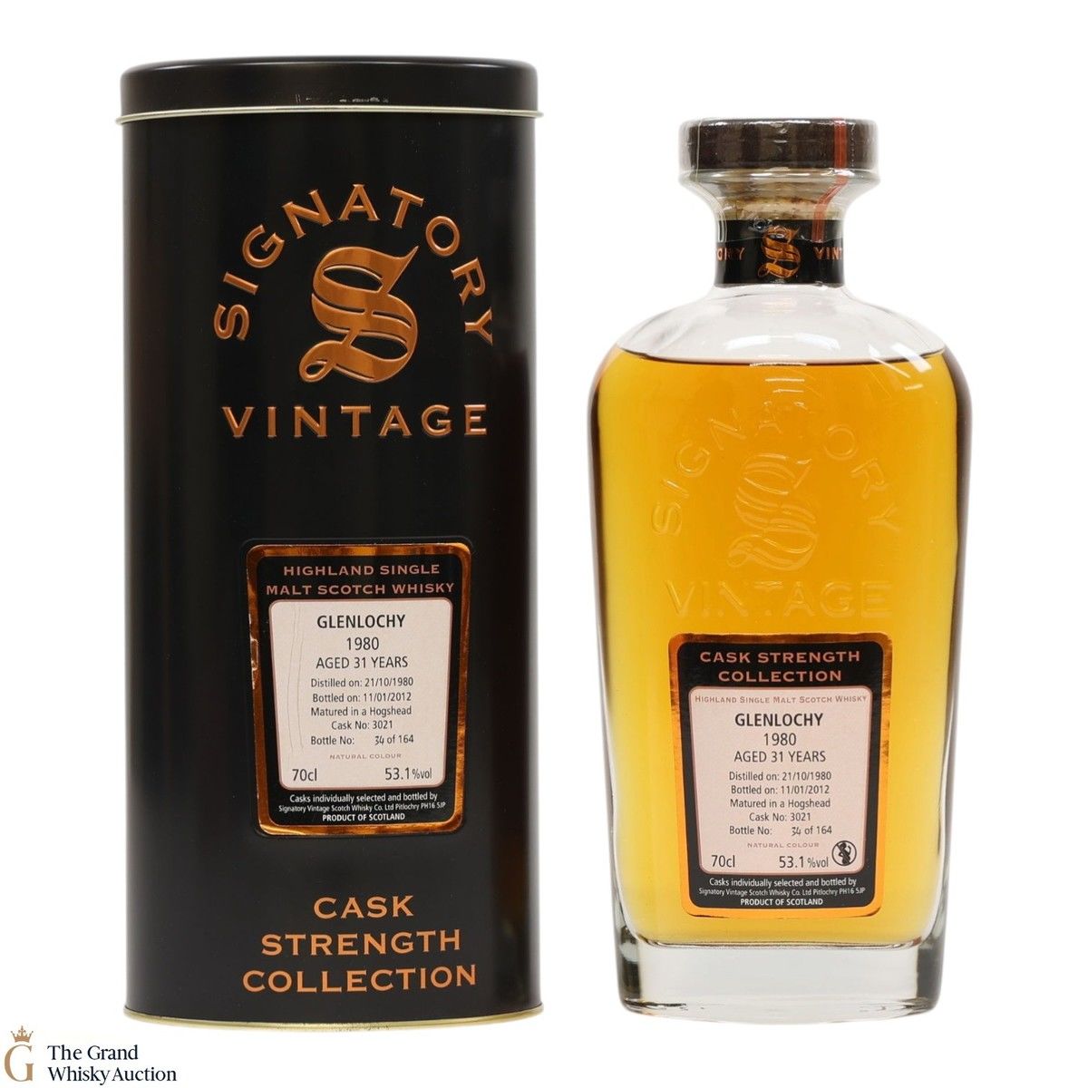 Glenlochy - 31 Year Old 1980 - Hogshead #3021 - Cask Strength Collection