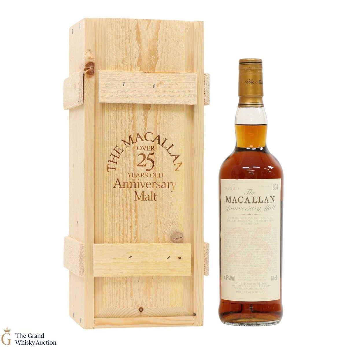 Macallan - 25 Year Old - Anniversary Malt