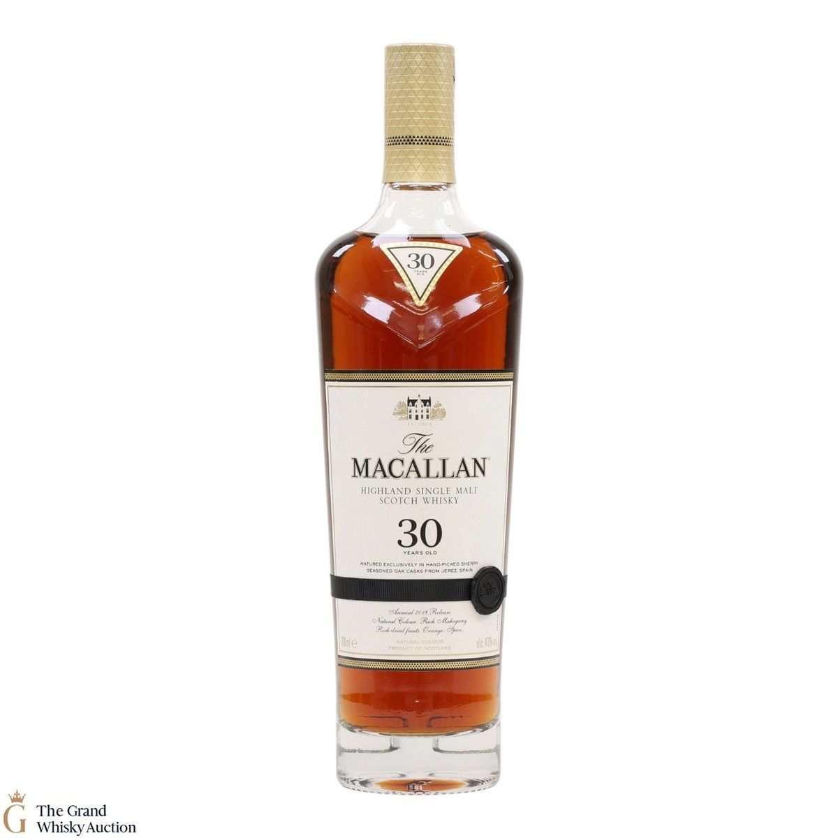 Macallan - 30 Year Old - Sherry Oak - 2018
