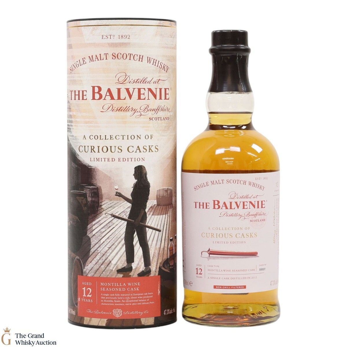 Balvenie - 12 Year Old 2012 - Montilla Wine Seasoned Cask #18507 - A Collection of Curious Casks 