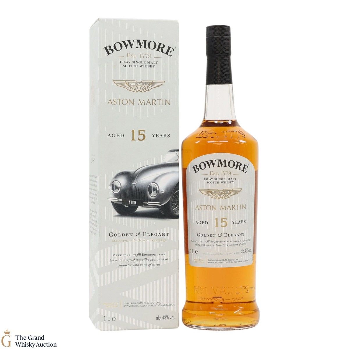 Bowmore - 15 Year Old - Aston Martin Edition Golden & Elegant (1L)