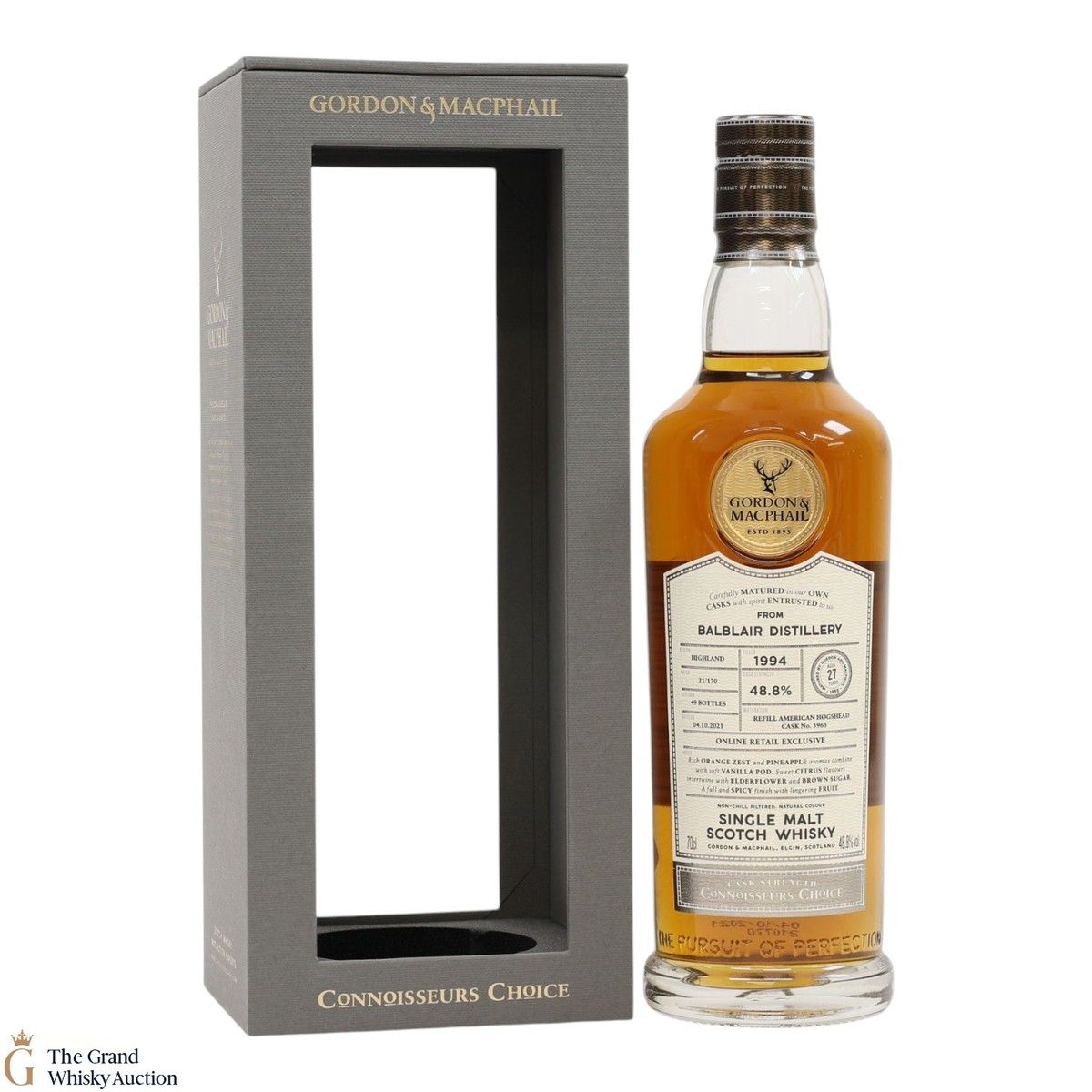 Balblair - 27 Year Old 1994 - Gordon & MacPhail Connoisseurs Choice
