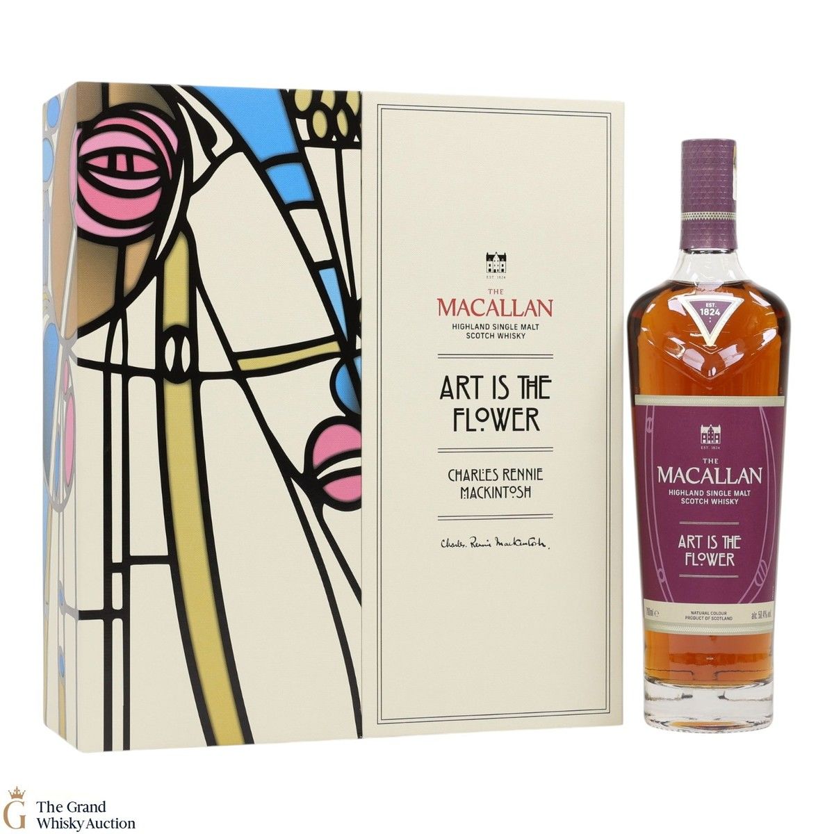 Macallan x Charles Rennie Mackintosh - Art is the Flower