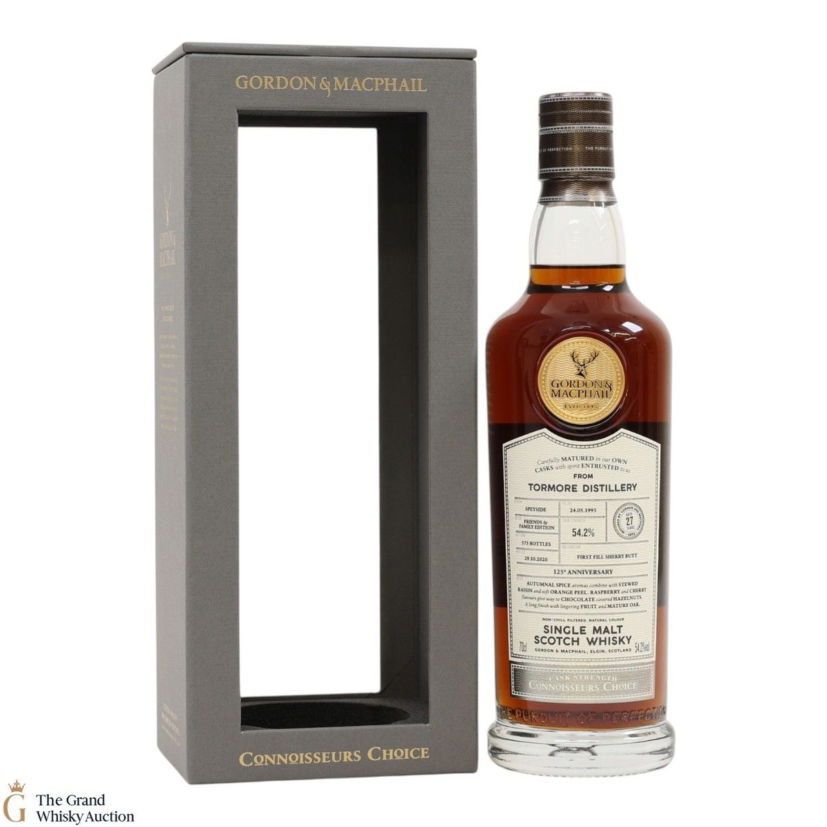 Tormore - 27 Year Old 1993 - 125th Anniversary - Gordon & MacPhail Connoisseurs Choice