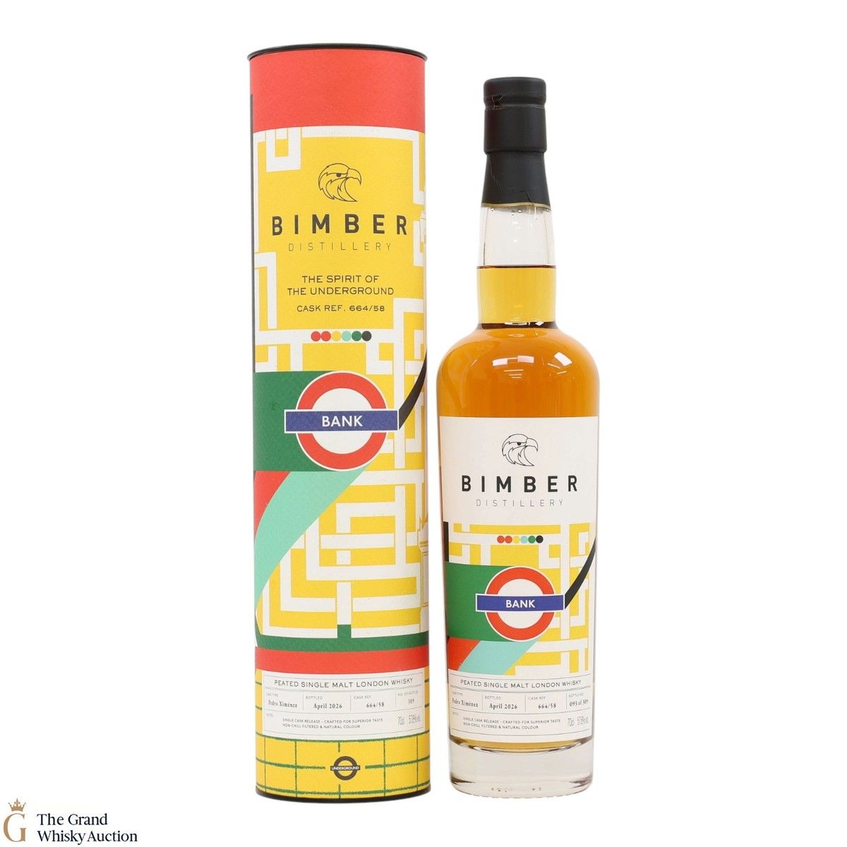 Bimber - The Spirit of the Underground - Bank - Pedro Ximenez Cask #664/58