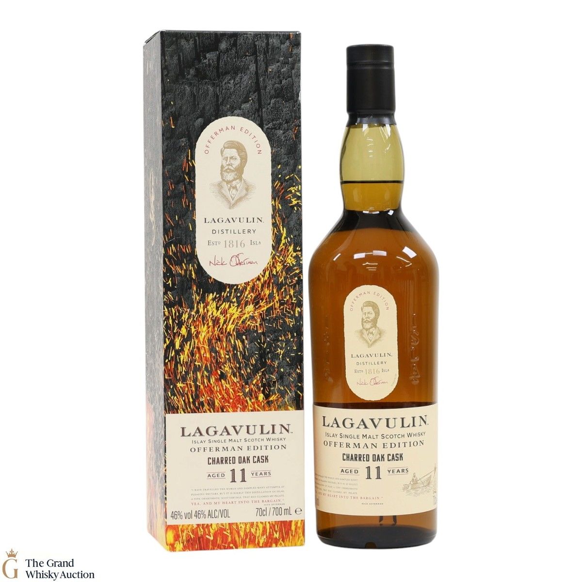 Lagavulin - 11 Year Old - Offerman Edition - Charred Oak Cask 