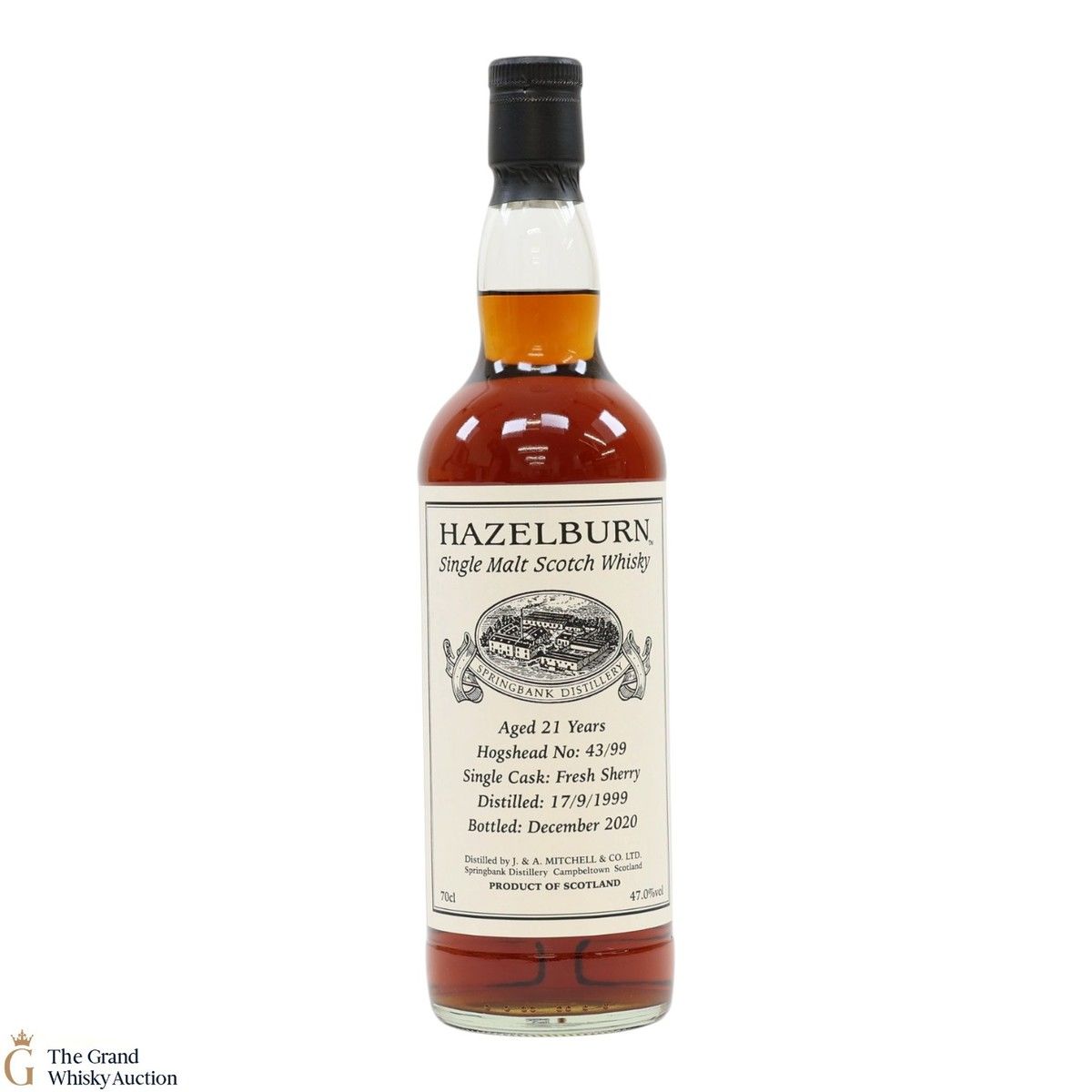 Hazelburn - 21 Year Old 1999 - Fresh Sherry Single Cask #43/99