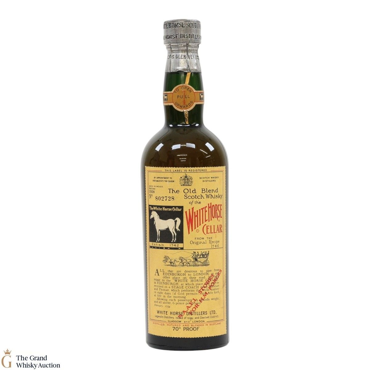 White Horse - Cellar Old Blend - 1958